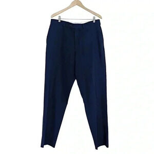 Ralph Lauren Total Comfort Men's Navy Blue Slacks Business Casual Size L